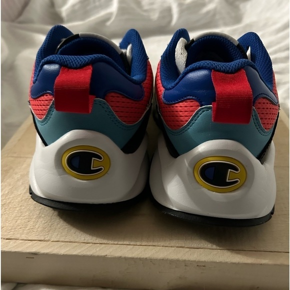 Champion 93 Eighteen SP Block Mens Shoes Size 9M Black Multi CM100253M VGUC - Picture 4 of 7